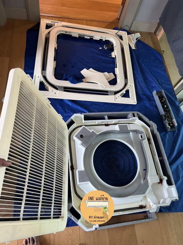 ผลงานล้างแอร์ 4 ทิศทาง Daikin สมุทรปราการ โดยวันแอร์ รูปที่ 13